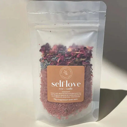 Magnesium bath salts — Noura Care Postpartum Bath Ritual gift set